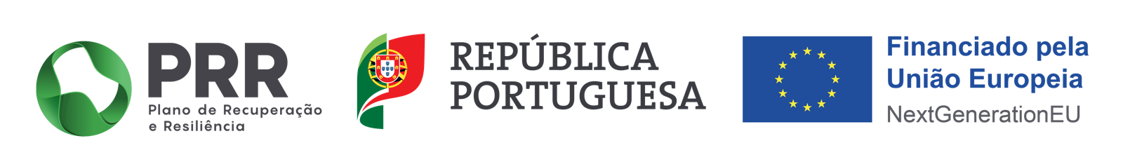 PRR, República Portuguesa e Financiado pela União Europeia NextGenerationEU